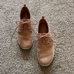 Toms Pink Suede Sneakers